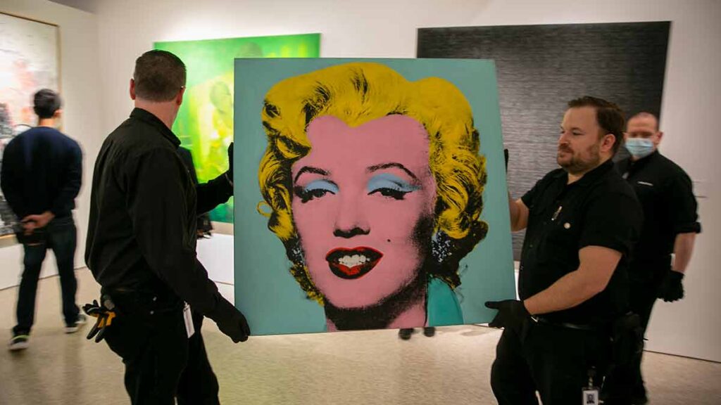 Marilyn Monroe by Andy Warhol