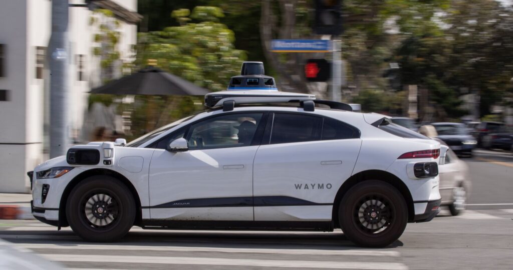 Waymo self driving car